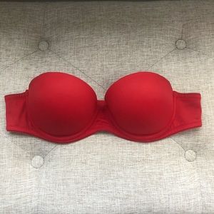 PINK Wear Everywhere Push-Up Strapless Bra